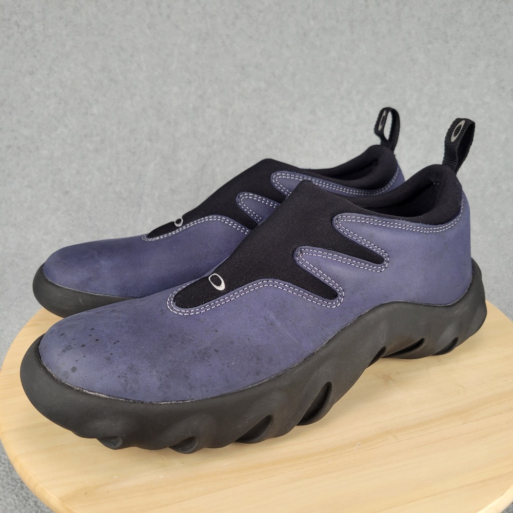 Oakley Arrowhead Sneakers Mens 12 Blue Slip On Chunky Y2K Techwear